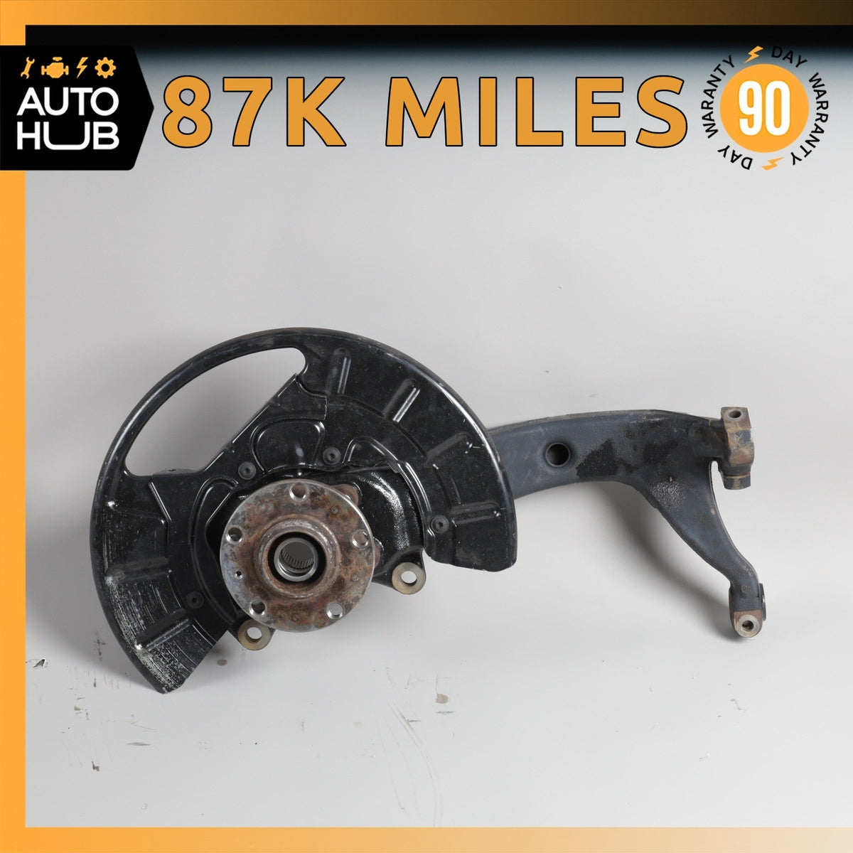03-07 Bentley Continental GT Coupe Front Left Side Spindle Knuckle Hub OEM - photo 1