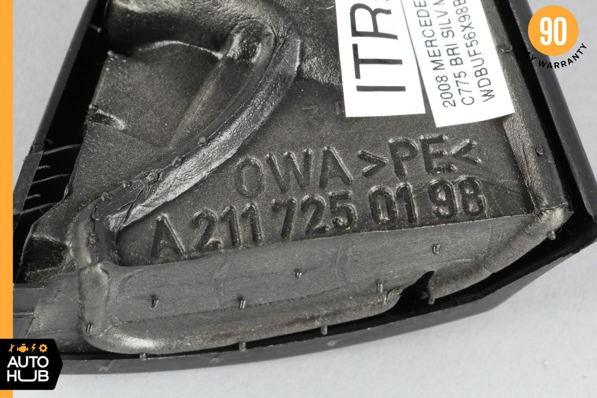03-09 Mercedes W211 E350 E500 E550 Tweeter Speaker Cover Front Left Black OEM - photo 6