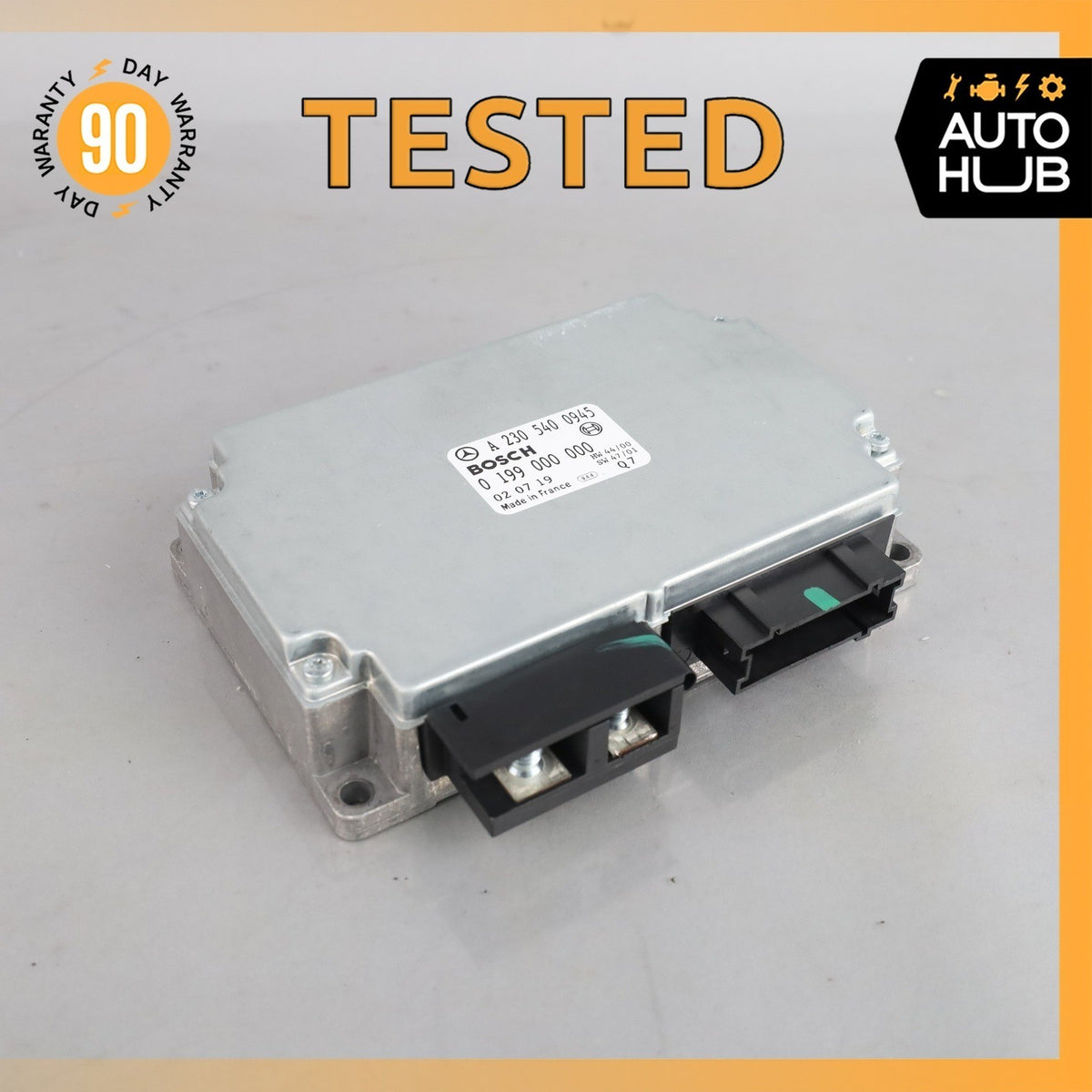 Mercedes R230 SL500 SL55 SL550 Battery Stabilization Control Load Module OEM - photo 1