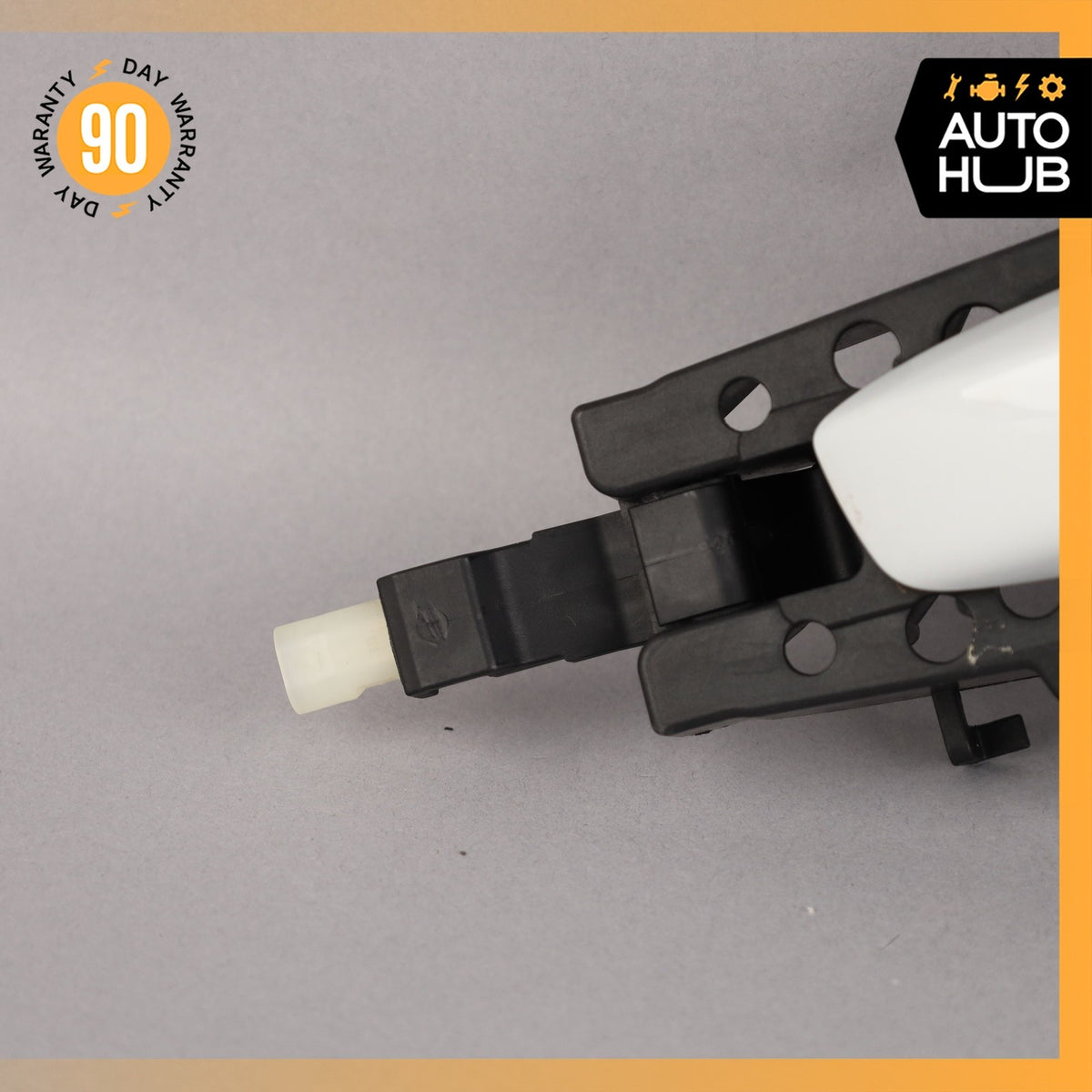 17-19 Audi 4M Q7 Front Left Driver Side Exterior Door Handle White OEM 87k - photo 6