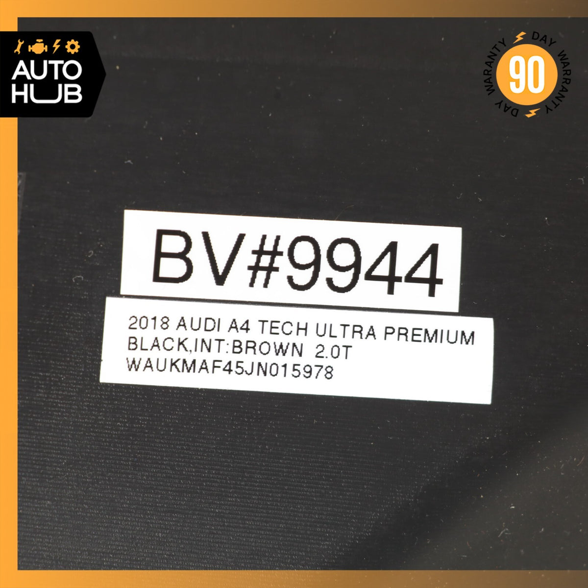 17-19 Audi B9 A4 Front Right Side Interior Door Panel OEM 56k - photo 24