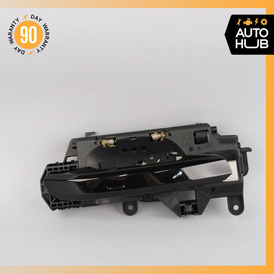18-24 Audi B9 A5 S5 Right Passenger Side Exterior Door Handle Black OEM - photo 1