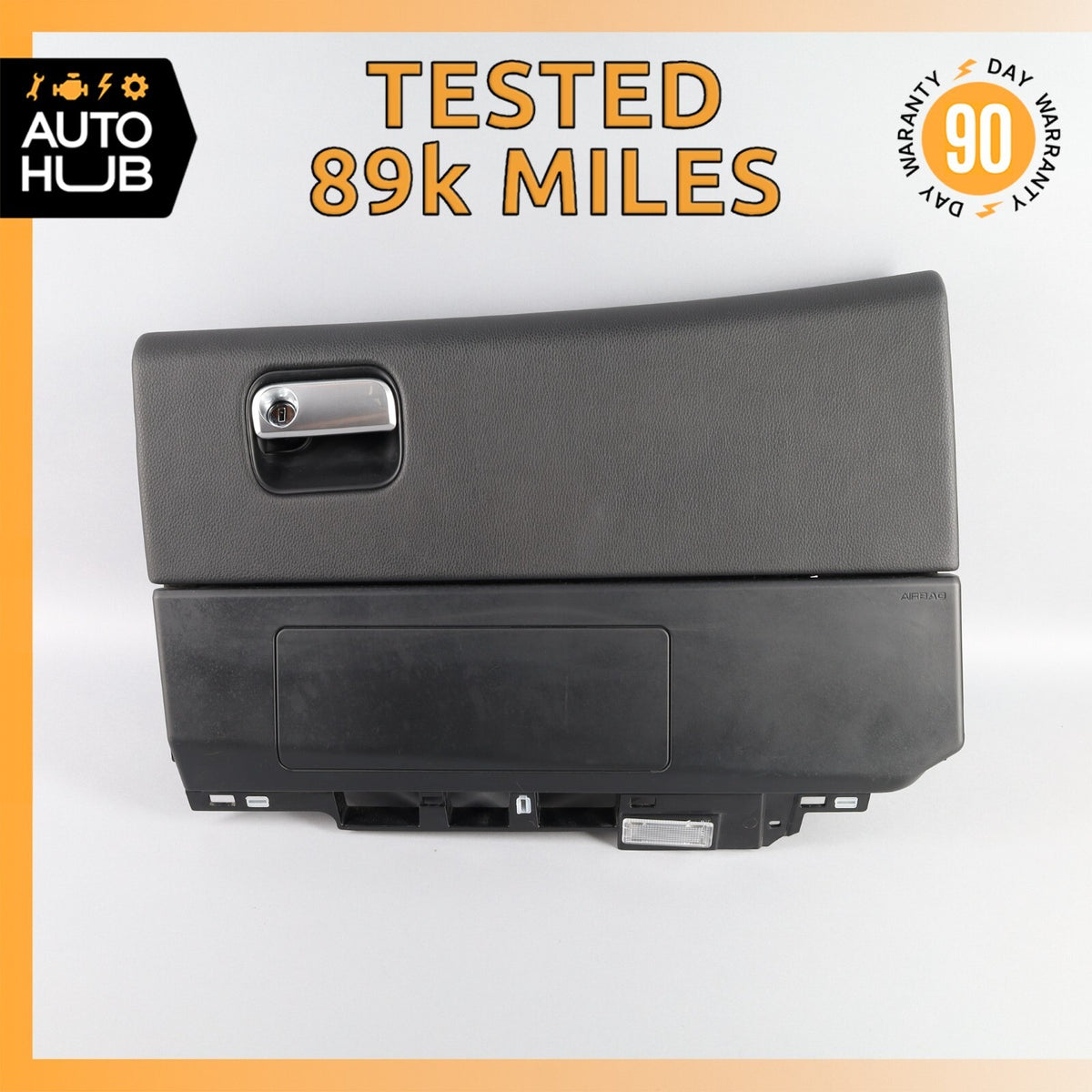 Porsche Panamera 970 Dashboard Glove Box Storage Compartment w/ Knee Airbag OEM - photo 1
