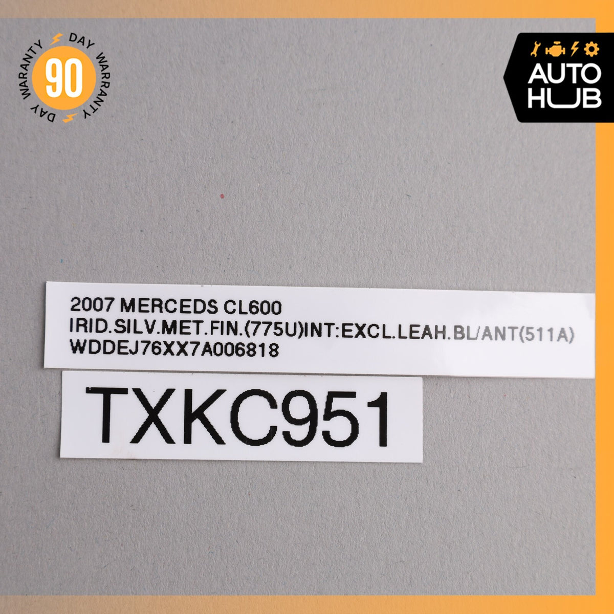 Mercedes W216 CL600 S65 AMG C350 Oxygen O2 Sensor Lambda 0025400117 OEM - photo 11