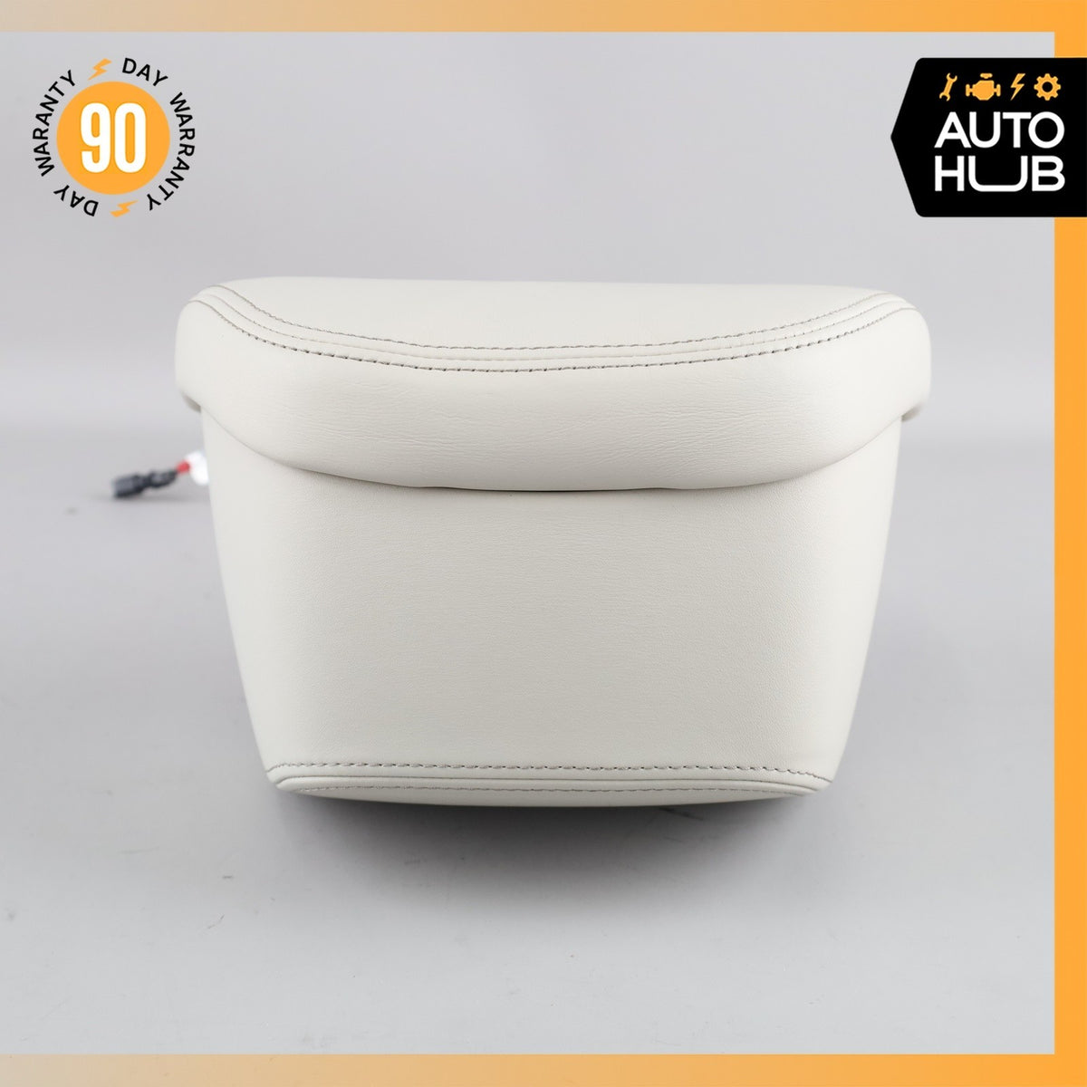 BMW G12 750Li Front Left or Right Seat Headrest Head Rest Nappa White OEM - photo 8
