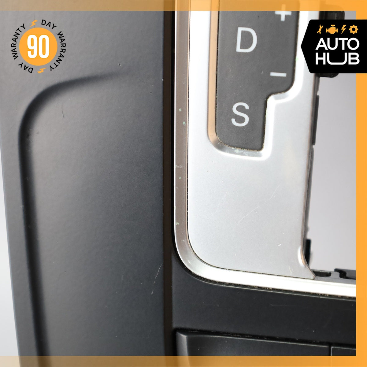 10-12 Audi B8 A4 Center Console Shifter Cover Trim Panel Bezel w/ Switch OEM - photo 10