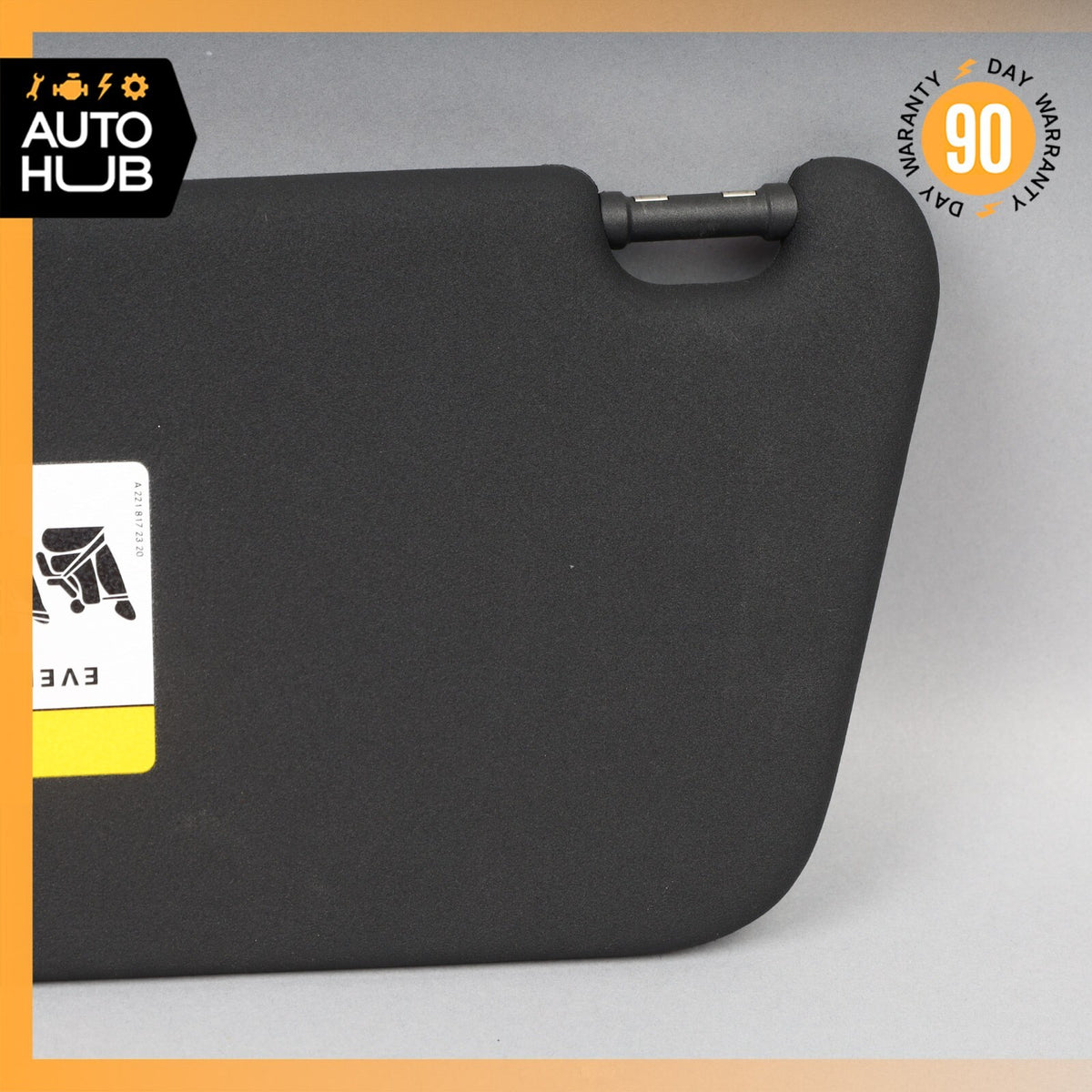 08-14 Mercedes W204 C250 C300 C350 Right Side Sunvisor Sun Visor OEM - photo 8