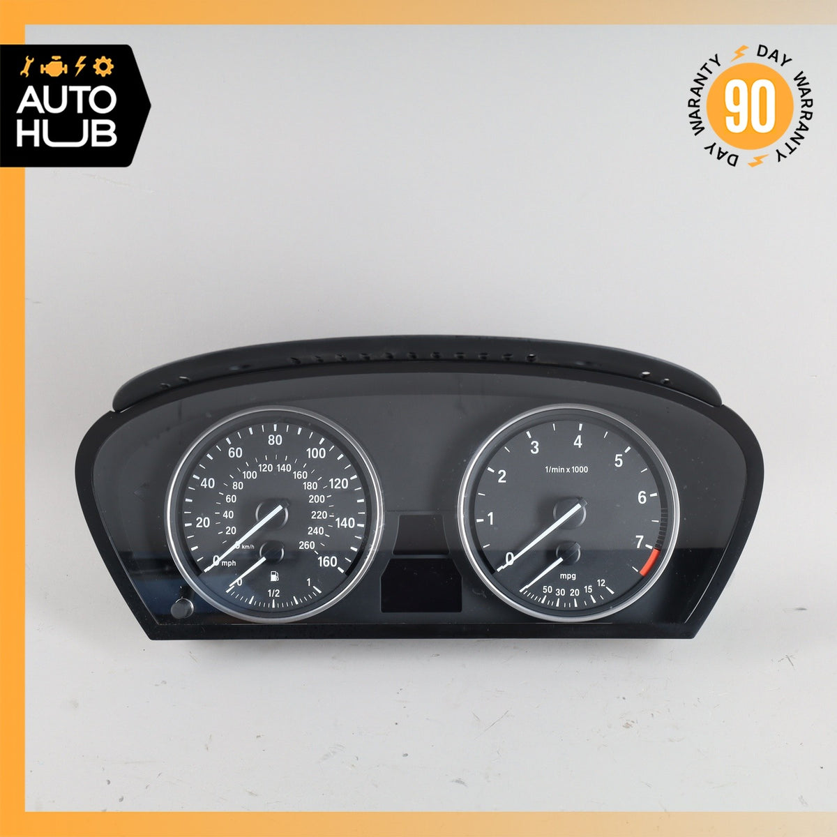 07-13 BMW E70 X5 Instrument Cluster Speedometer OEM - photo 2