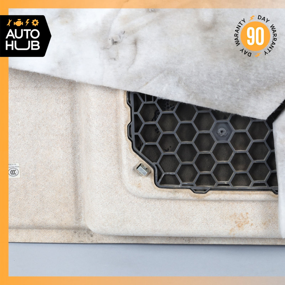 11-14 Porsche Cayenne Turbo 958 Rear Left Side Trunk Floor Carpet Panel OEM - photo 17