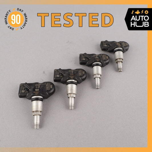 10-15 BMW E84 X1 TPMS Tire Pressure Sensor Sensors Set 433.92 MHZ OEM - photo 1