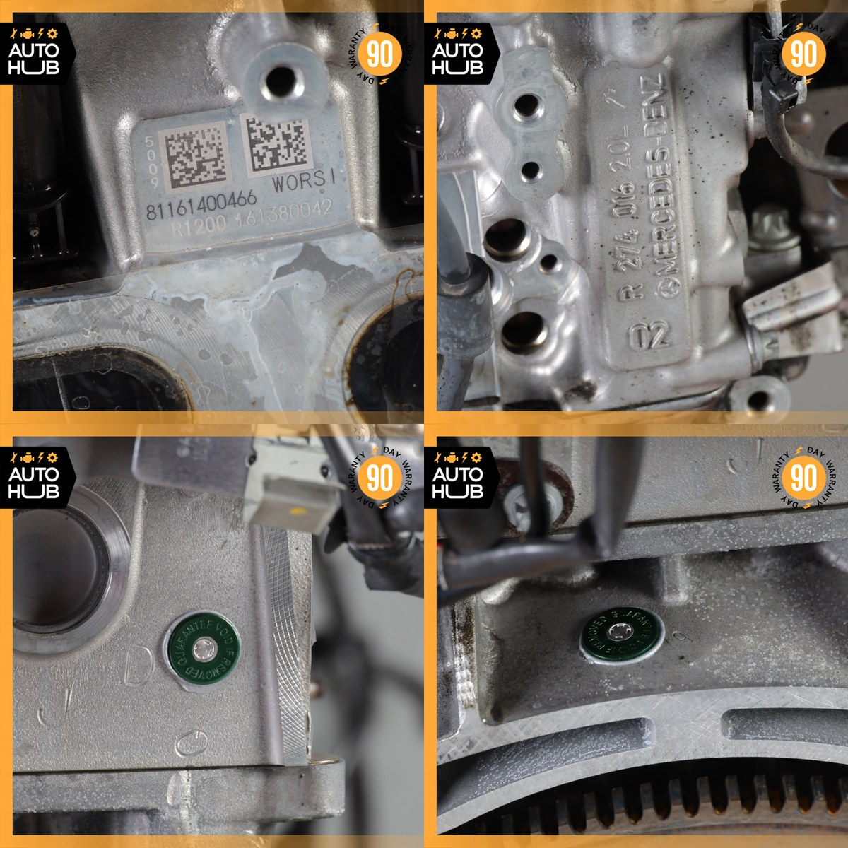 15-20 Mercedes W205 C300 E300 RWD M274 2.0L Engine Motor Assembly 274.920 OEM - photo 19
