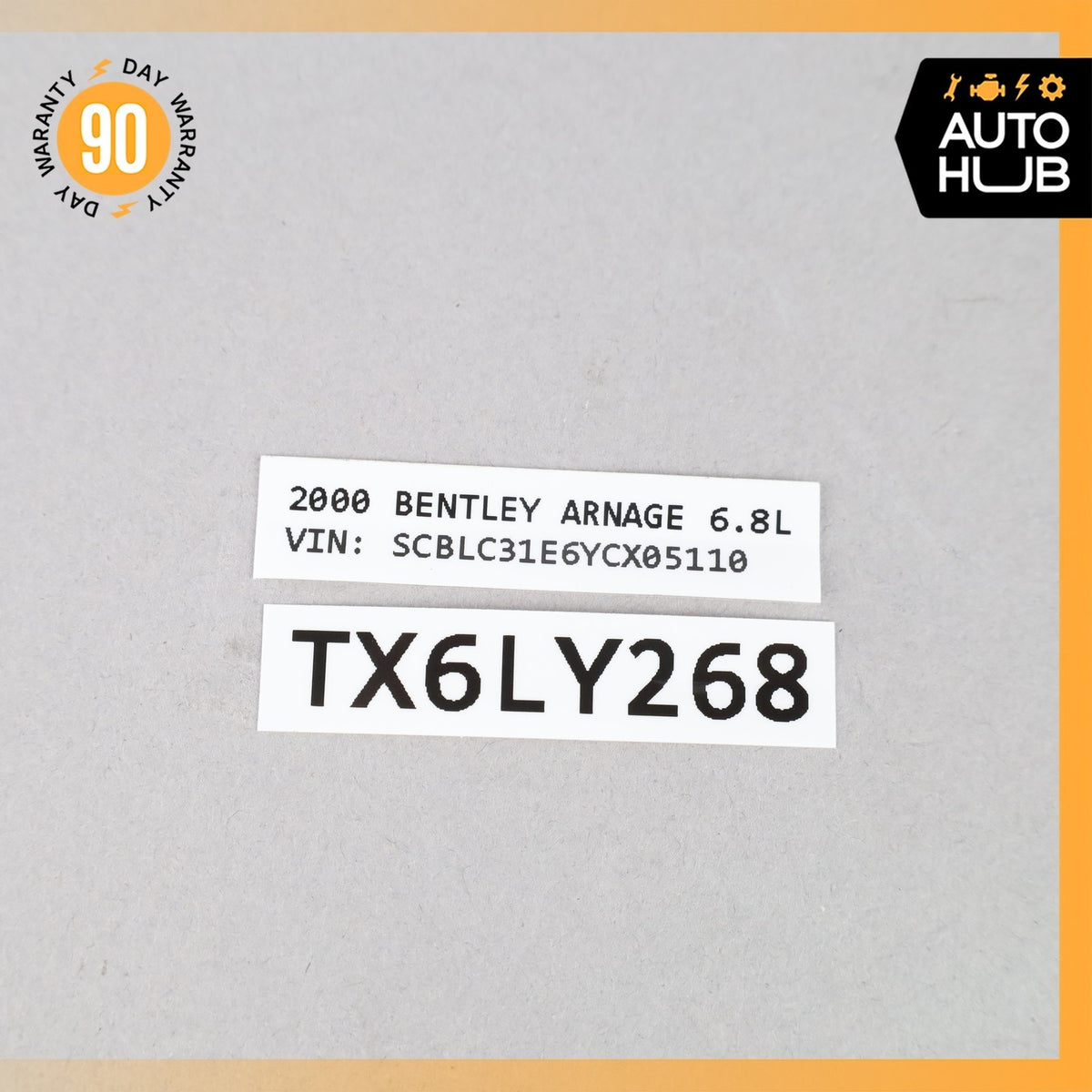 99-04 Bentley Arnage Rear Center Console A/C Air Vent Trim Panel Wood OEM 30k - photo 23