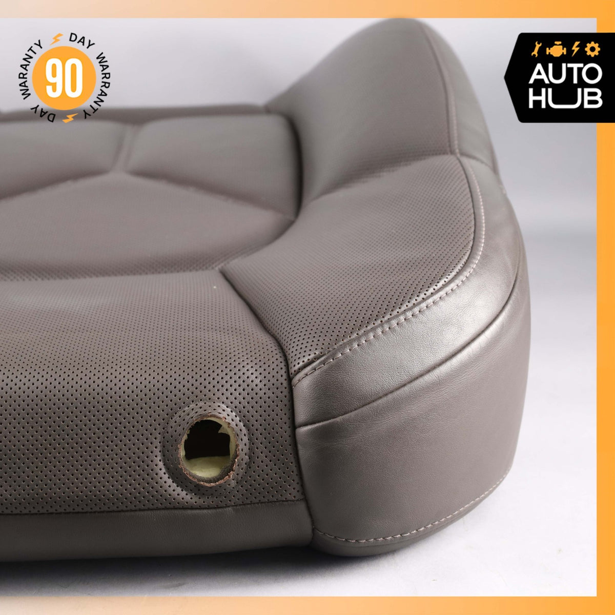11-18 Porsche Cayenne 958 Front Left Driver Seat Upper Cushion Leather OEM - photo 16