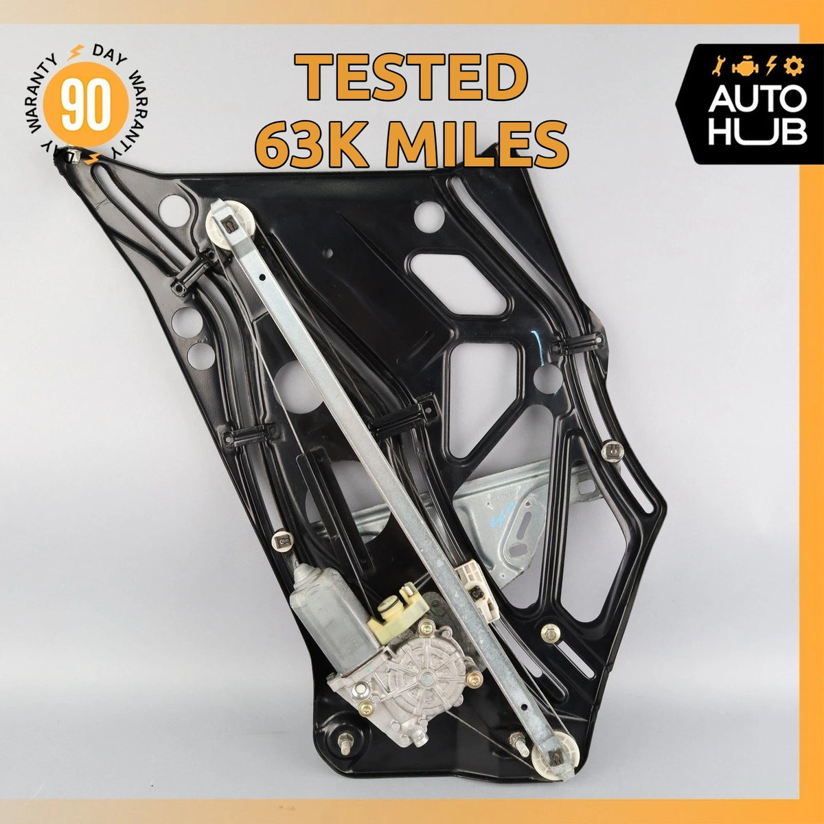 93-99 Mercedes W140 CL600 S500 Rear Right Quarter Window Regulator Motor OEM 63k - photo 1