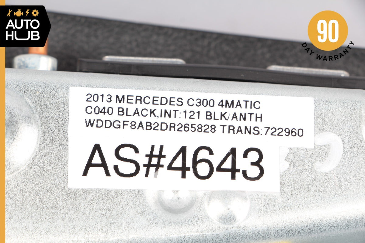 08-15 Mercedes W204 C300 GLK350 Seat Airbag Air Bag SRS Front Left Black OEM - photo 12