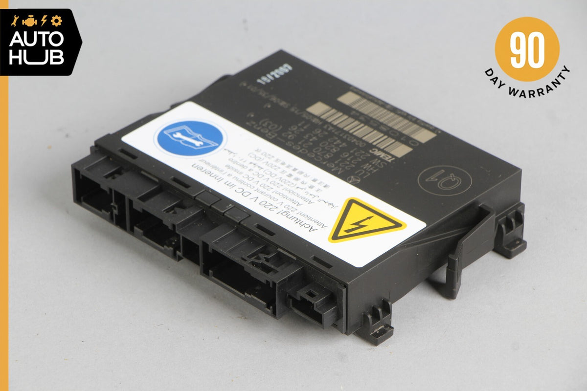07-10 Mercedes W216 CL550 Front Left or Right Seat Contour Control Module OEM - photo 4