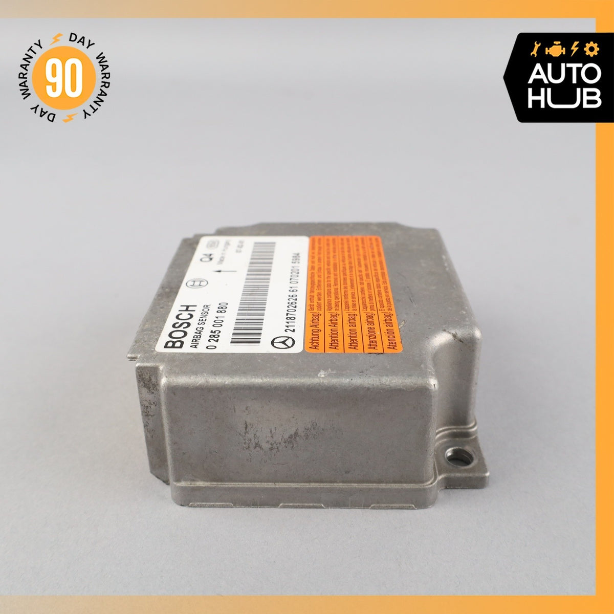Mercedes W211 E320 E55 AMG Airbag Air Bag Sensor SRS Control Module OEM - photo 3