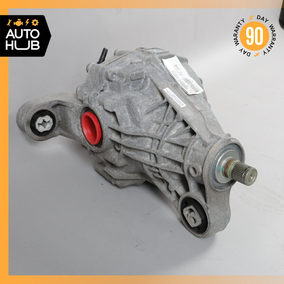 11-18 Porsche Cayenne 958 3.6L VR6 Rear Differential Diff Axle Carrier OEM 80k - photo 8
