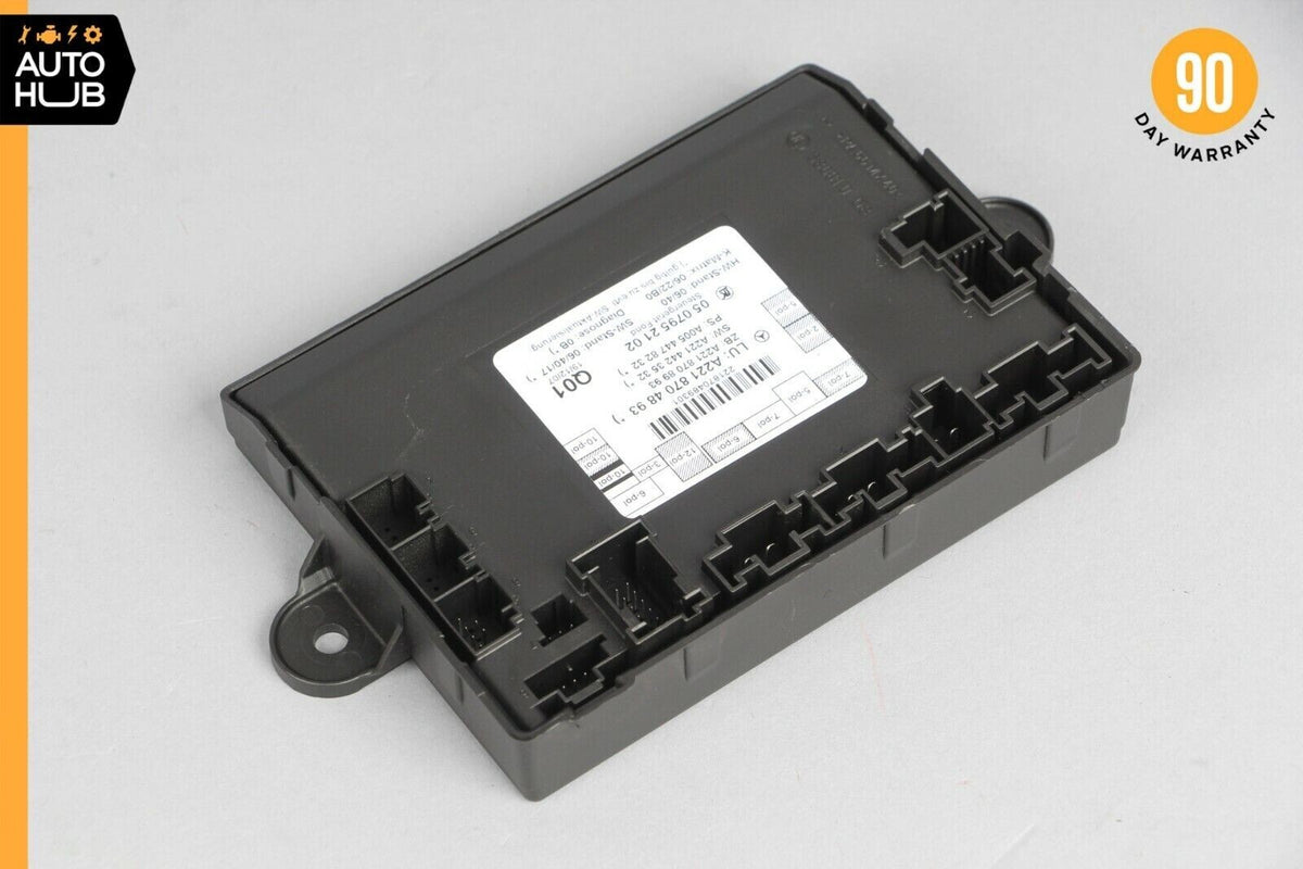 07-13 Mercedes W221 S550 S400 Rear Right or Left Side Door Control Module OEM - photo 2