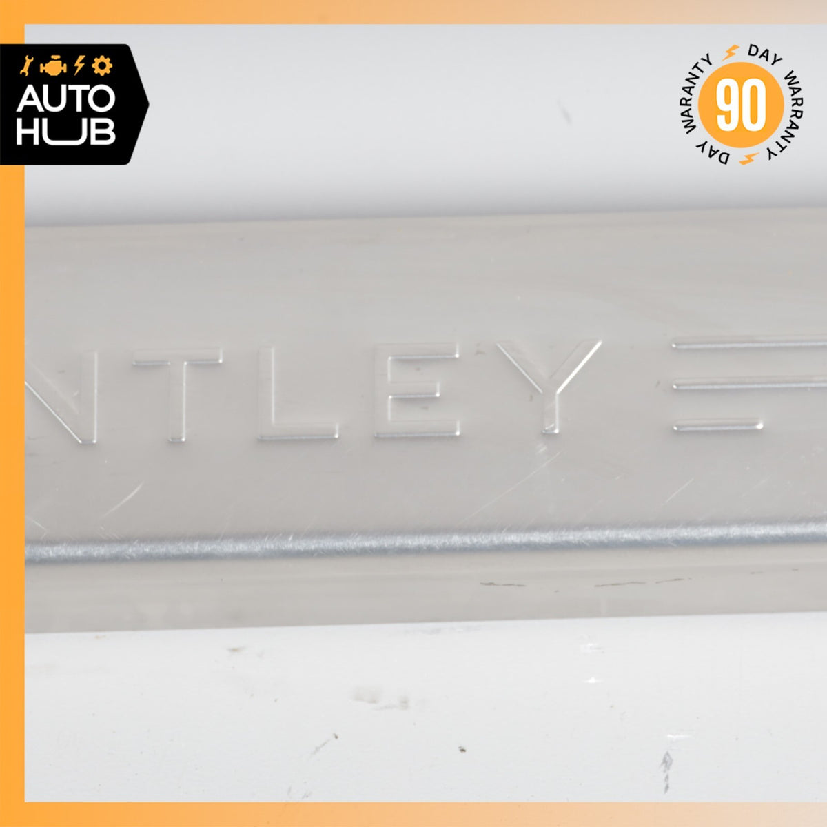 06-13 Bentley Continental Flying Spur Front & Rear Side Door Step Sill Set OEM - photo 4