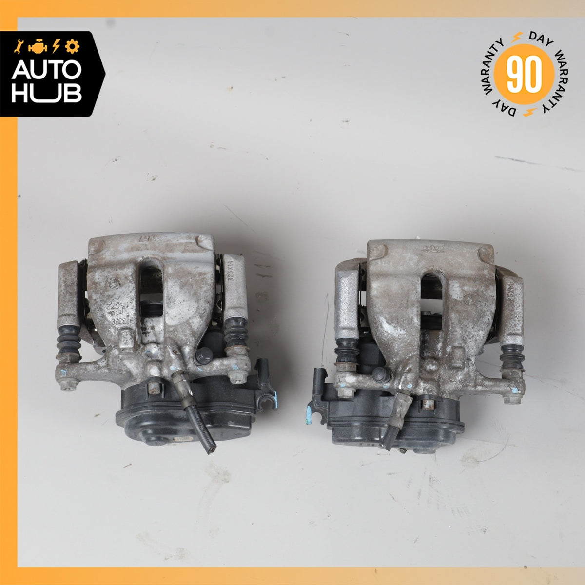Mercedes W166 ML350 GLE350 Rear Brake Calipers w/ Actuator Set 1664230281 OEM - photo 5