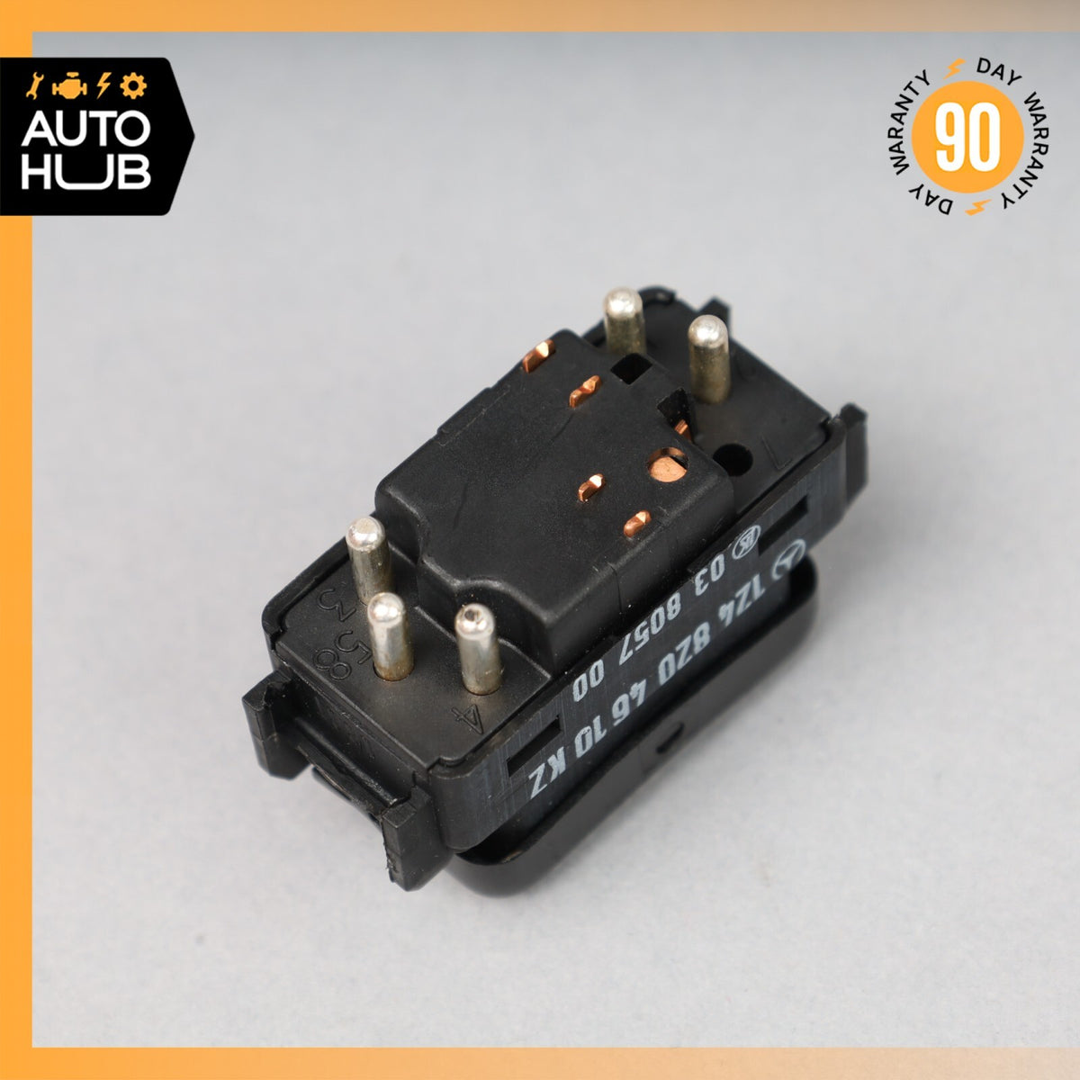 85-91 Mercedes W126 420SEL 300TE Left Window Regulator Control Switch Button OEM - photo 4