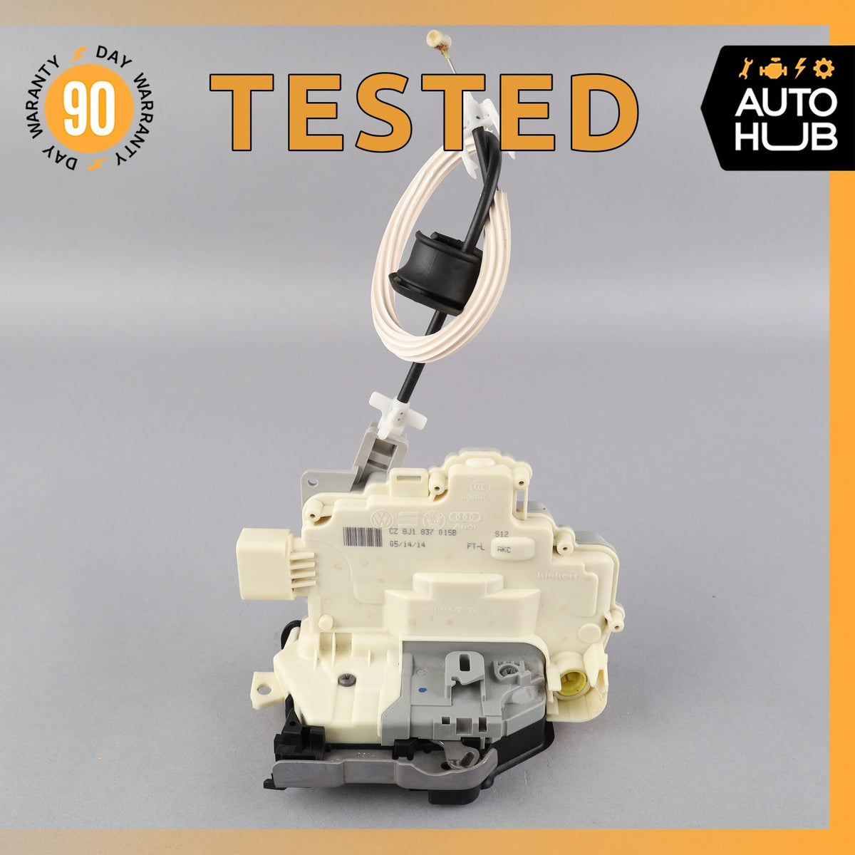 11-18 Porsche Cayenne 958 Front Left Driver Side Door Lock Latch Actuator OEM - photo 1