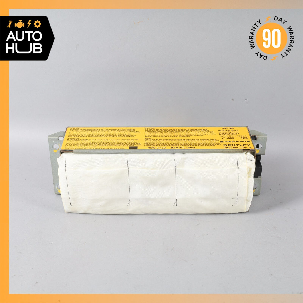 03-06 Bentley Continental GT Flying Spur Passenger Dash Airbag Air Bag OEM - photo 1