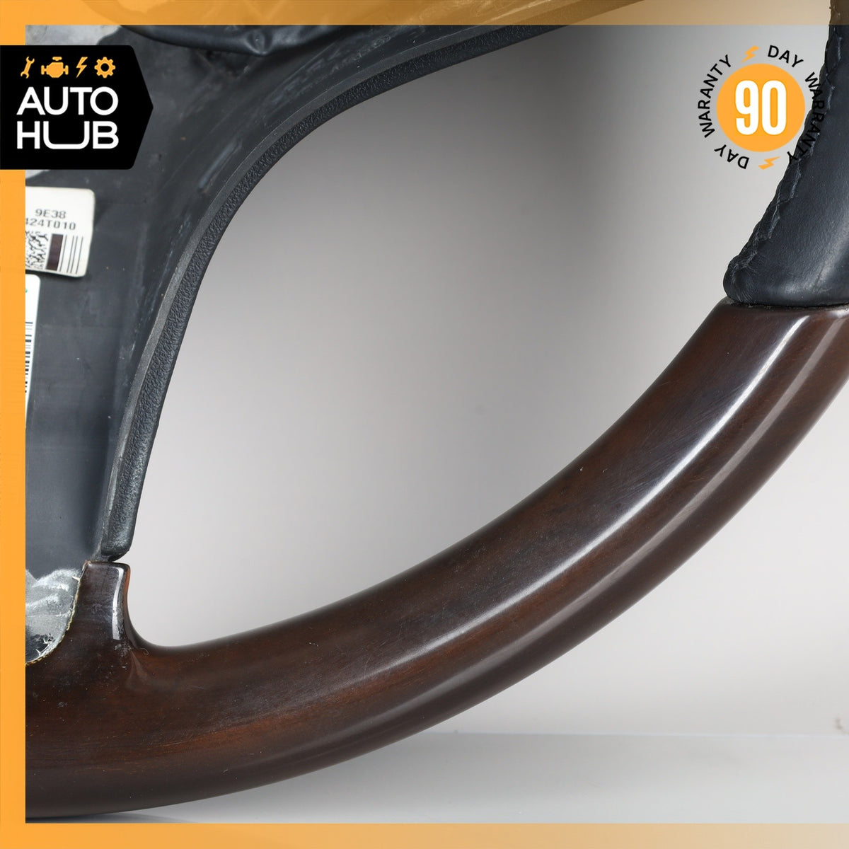 08-12 Mercedes W207 E550 C300 Driving Steering Wheel Wood w/Paddle Shifters OEM - photo 6
