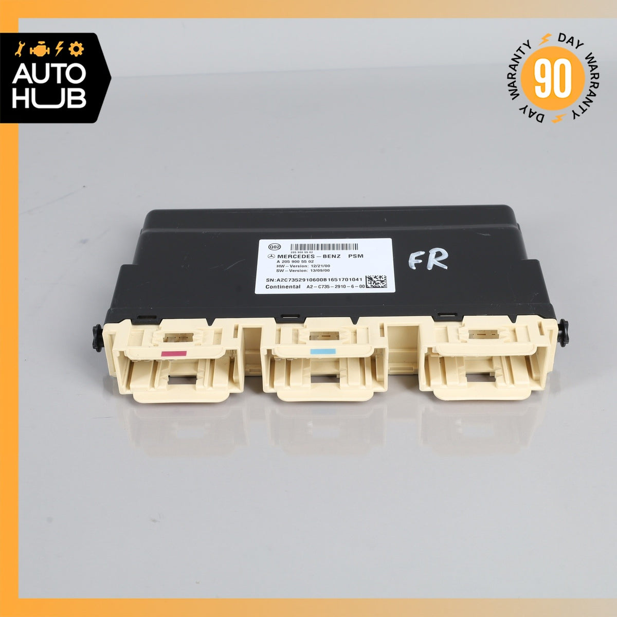 15-19 Mercedes W205 C300 GLC300 Front Right Seat Control Module 2059005502 OEM - photo 3