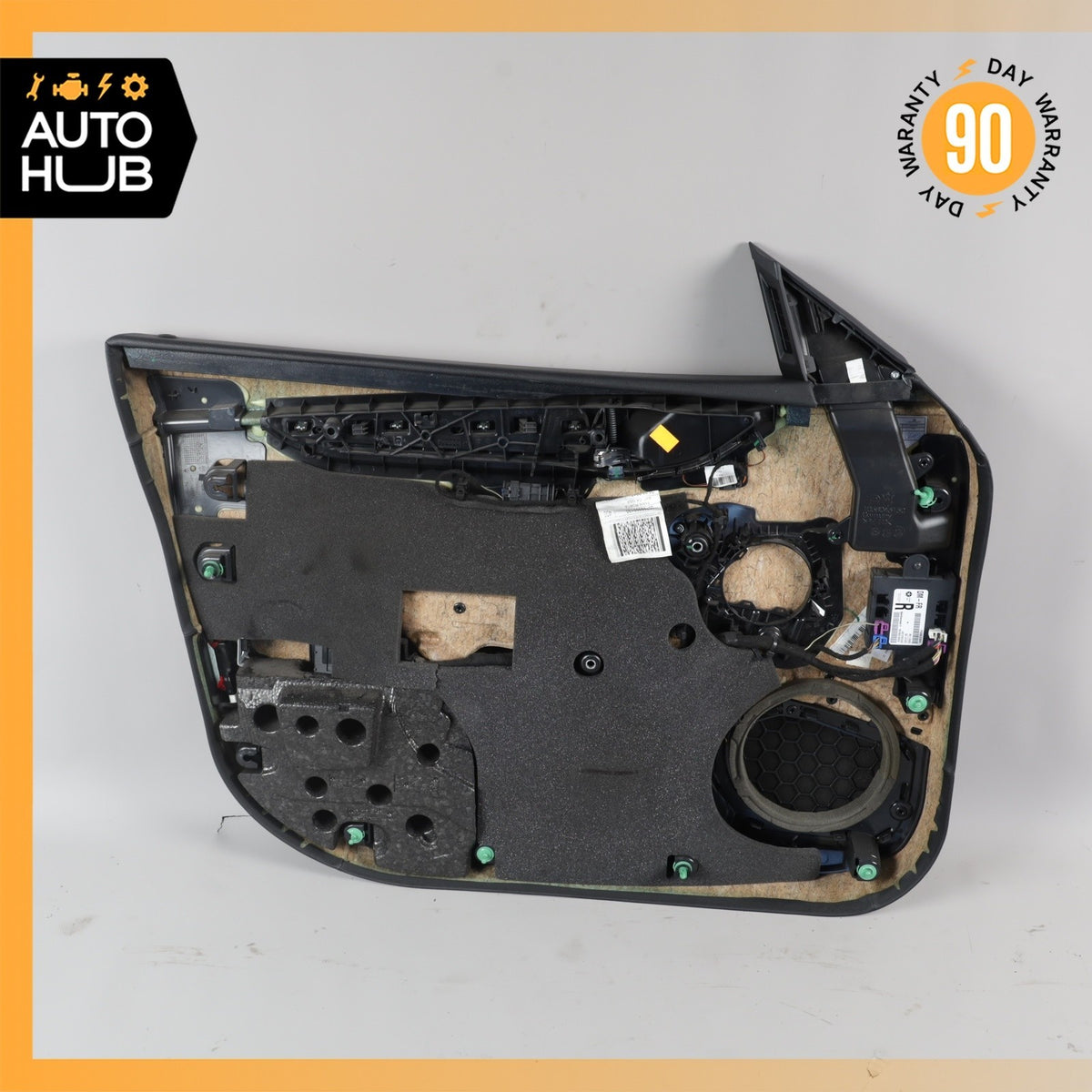 14-22 Maserati Ghibli M157 Front Right Side Interior Door Panel Black OEM 68k - photo 14