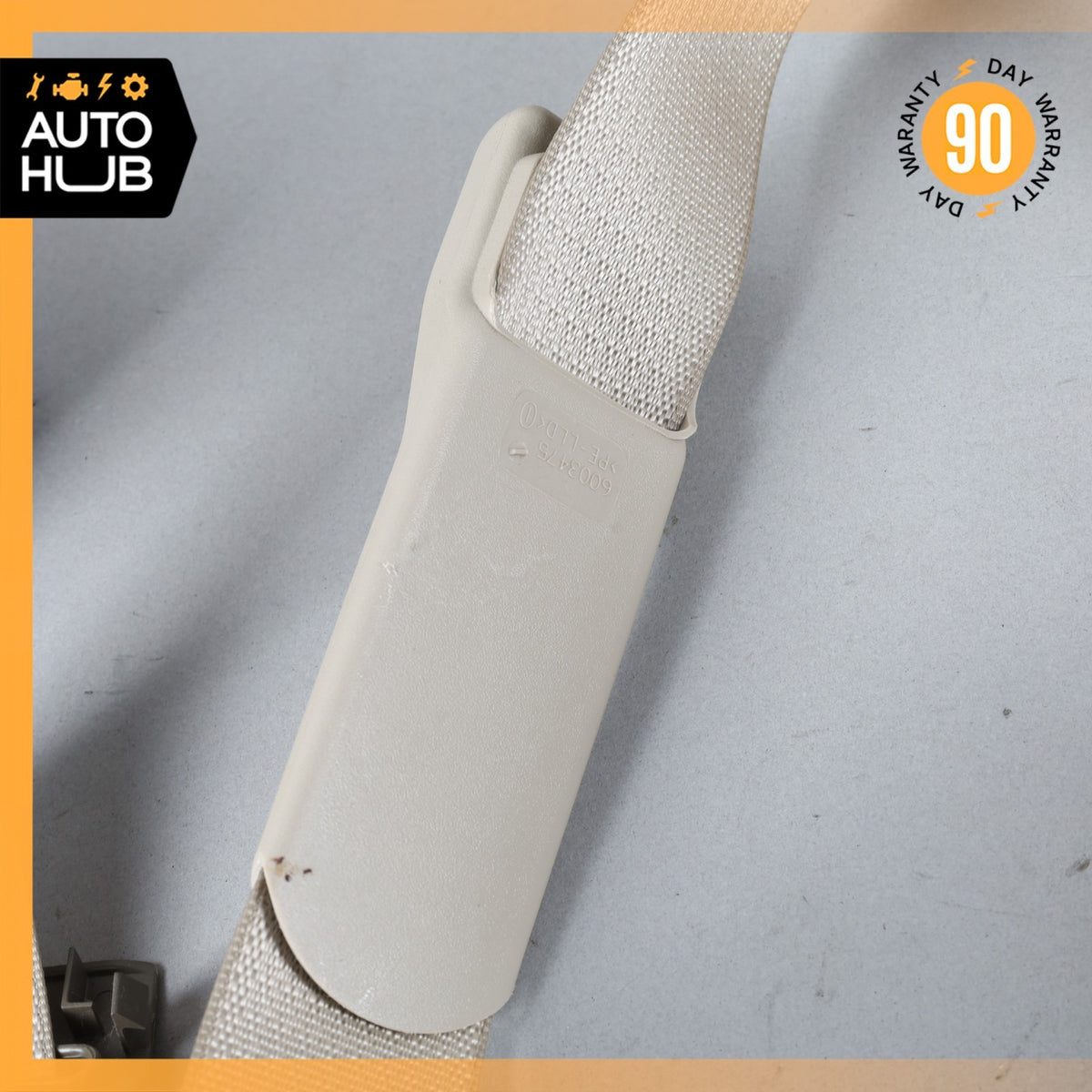 04-05 Cadillac XLR Left Driver Seatbelt Seat Belt Retractor Beige 89023213 OEM - photo 11