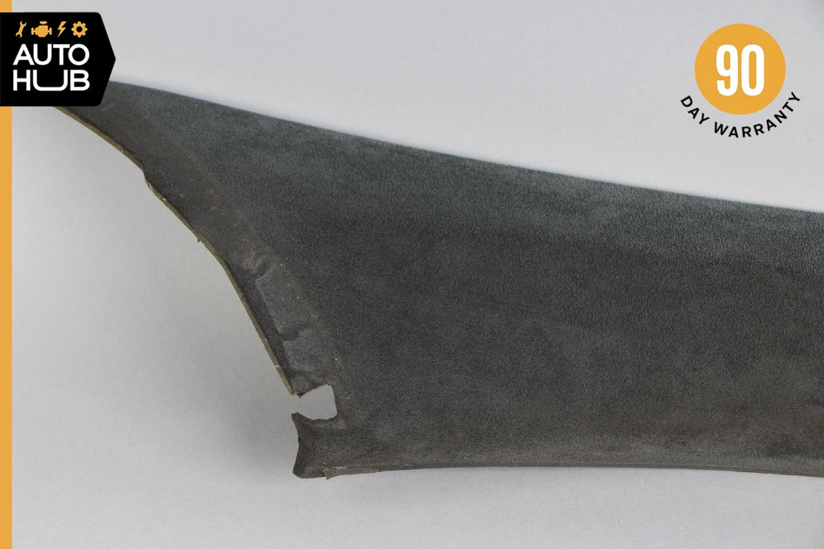 Mercedes R230 SL500 SL55 AMG Front Right Interior Trim Panel A Pillar Suede OEM - photo 5