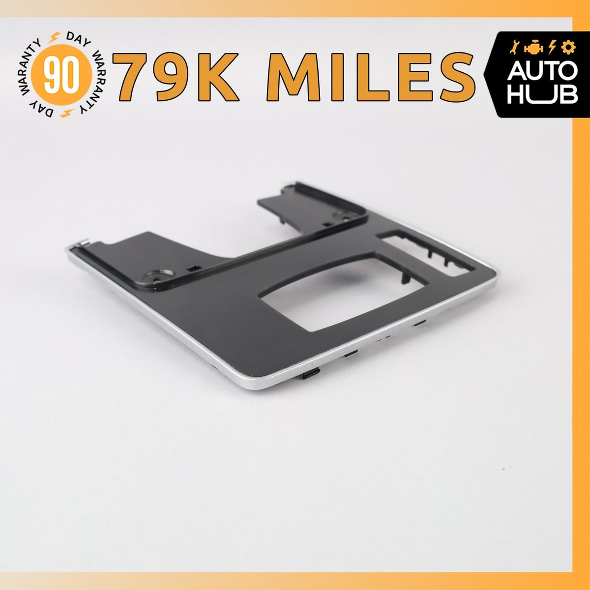 14-17 Mercedes W207 E400 E350 E550 Center Console Trim Bezel 2076808093 OEM 79k - photo 1