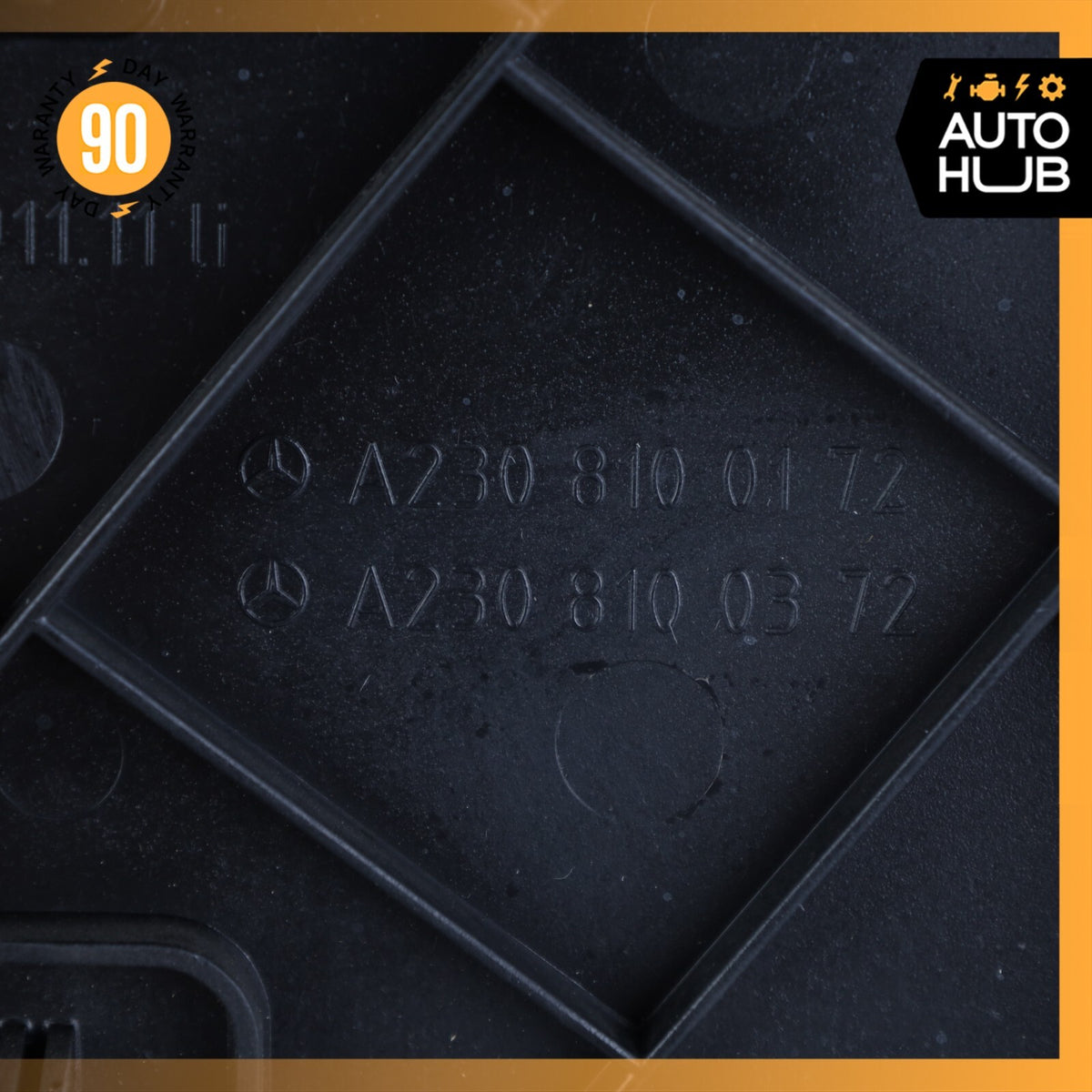 03-06 Mercedes R230 SL500 SL55 Storage Compartment Lid Cover Rear Left Side OEM - photo 9