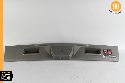 06-13 Mercedes W251 R350 R500 Rear Trunk Tailgate Trim Cover Sill Black OEM - photo 1