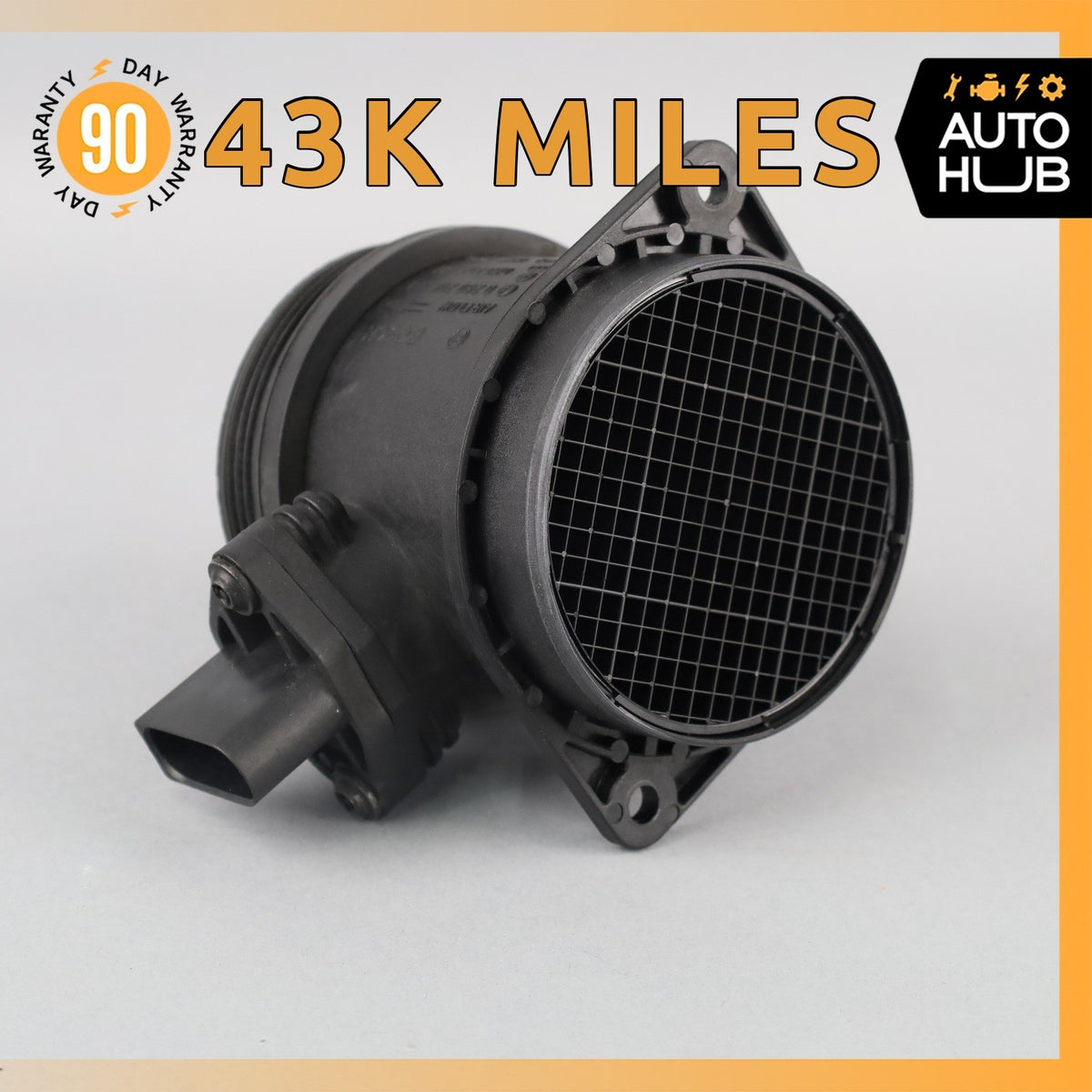 Bentley Continental GTC GT MAF Mass Air Flow Sensor 07D906461 OEM 43k - photo 1