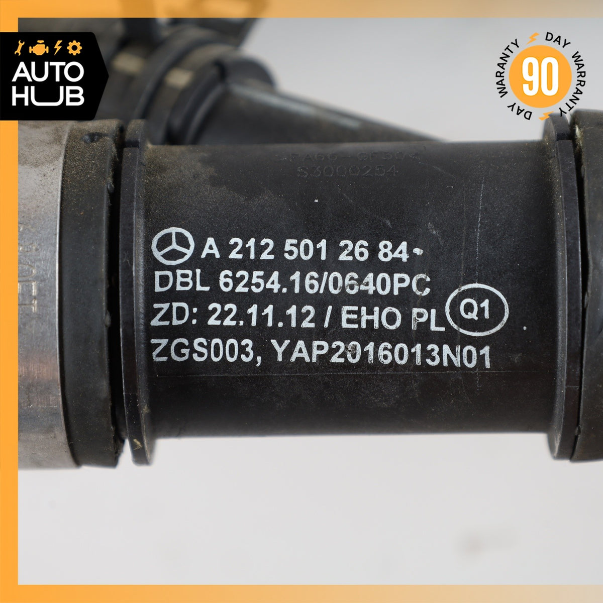 14-17 Mercedes W207 E400 E350 E550 Lower Radiator Coolant Hose Pipe OEM - photo 13