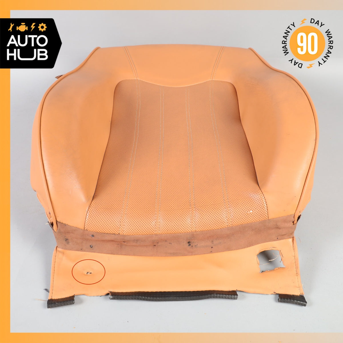 03-08 Maserati Quattroporte M139 Front Right Side Top Upper Seat Cushion OEM - photo 10