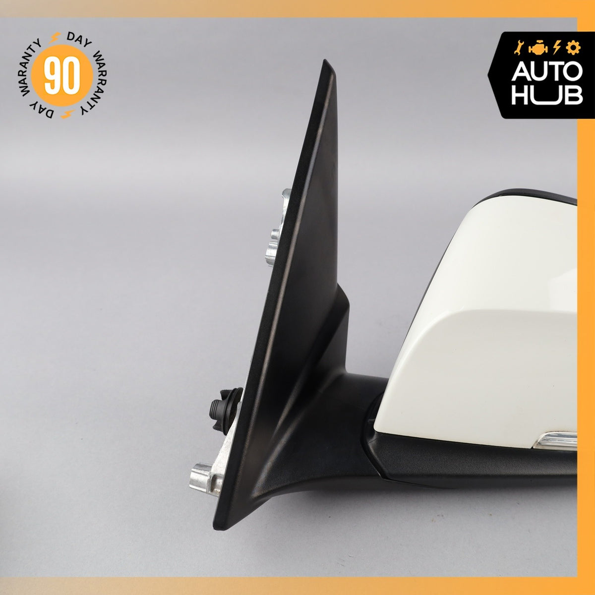 13-15 BMW E84 X1 Left Driver Side Rear View Door Mirror White OEM 48k - photo 11
