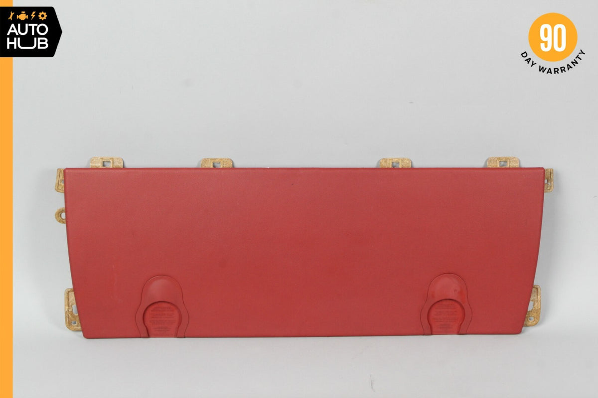 03-06 Mercedes R230 SL500 SL55 AMG Rear Center Cover Trim Panel Red OEM - photo 1