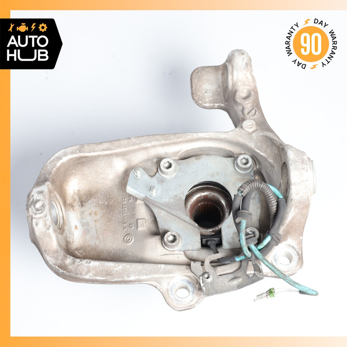 11-19 Maserati GranTurismo S M145 Front Right Side Spindle Knuckle Hub OEM - photo 10