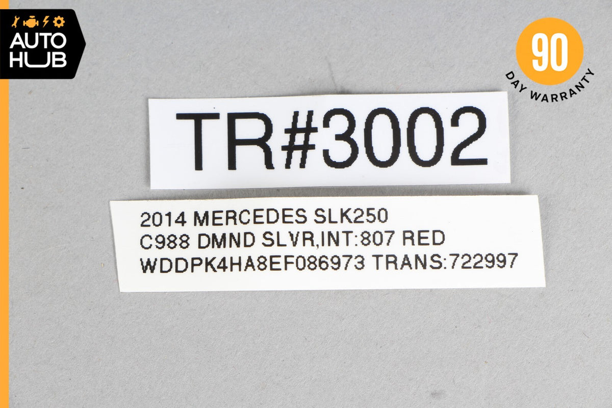 12-15 Mercedes R172 SLK250 SLK55 Rear Trunk Tailgate Release Open Handle OEM 75k - photo 9