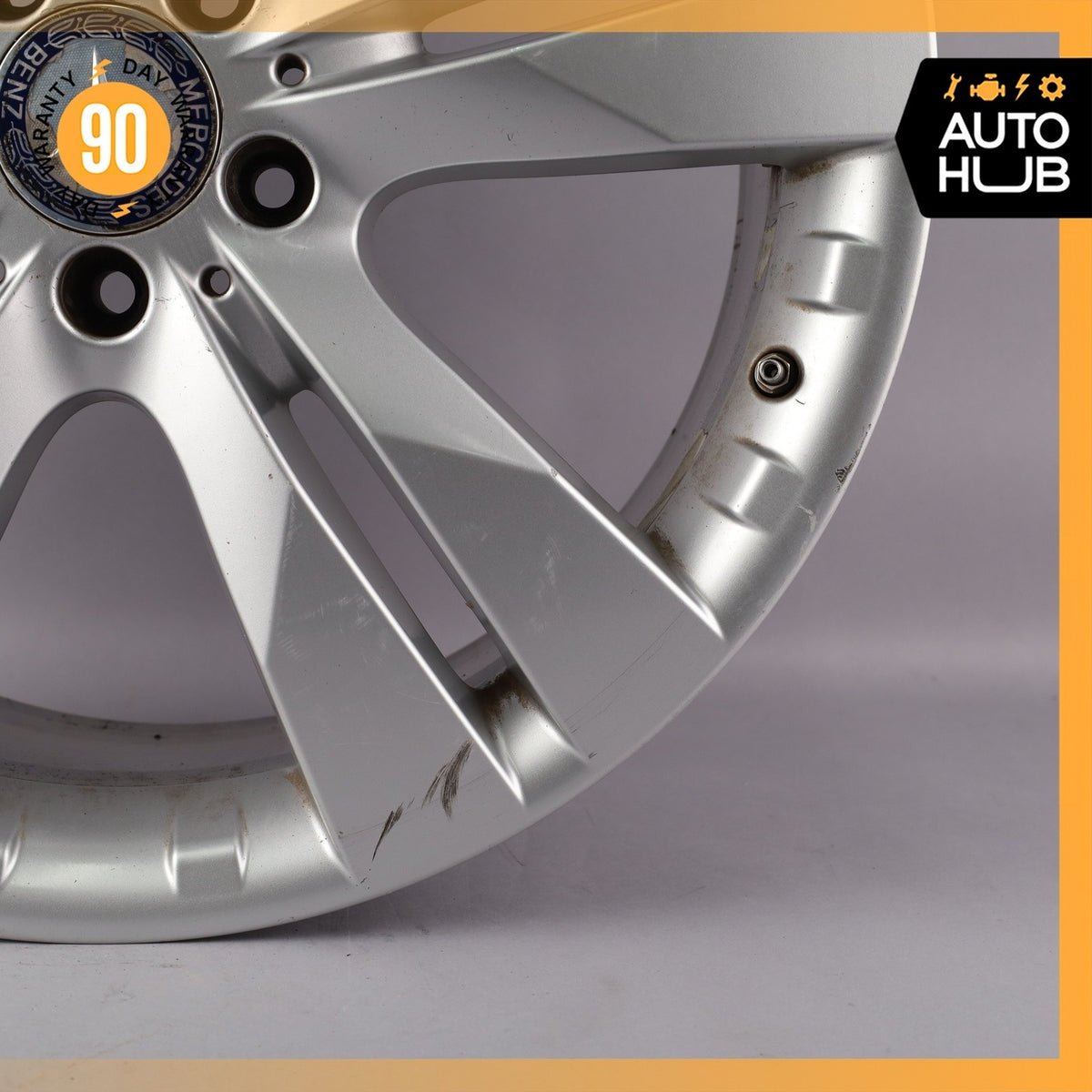Mercedes X164 GL450 GL320 GL450 8.5 x 20 20" Wheel Rim Silver 1644016002 OEM - photo 5