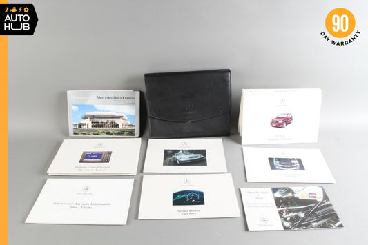 2001 Mercedes-Benz W163 ML320 Owner's Operator's Manual Book Set OEM - photo 1