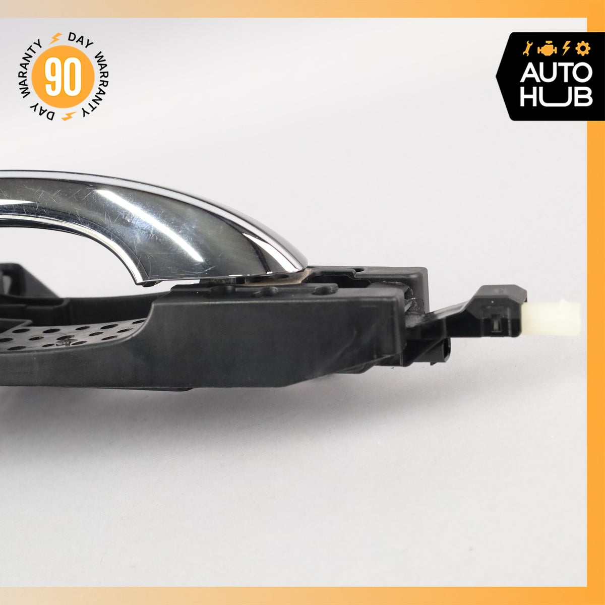 Audi D4 A8L Front Left Driver Exterior Door Handle Black 4H1837885 OEM - photo 10
