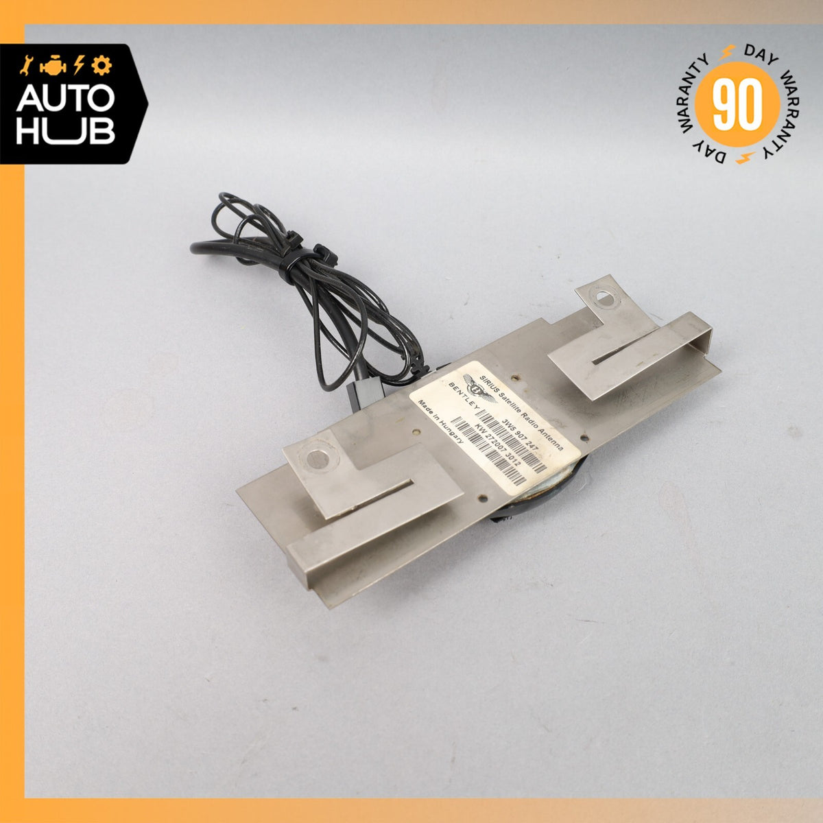 2008 Bentley Continental Flying Spur Satellite Radio Control Module Antena OEM - photo 7