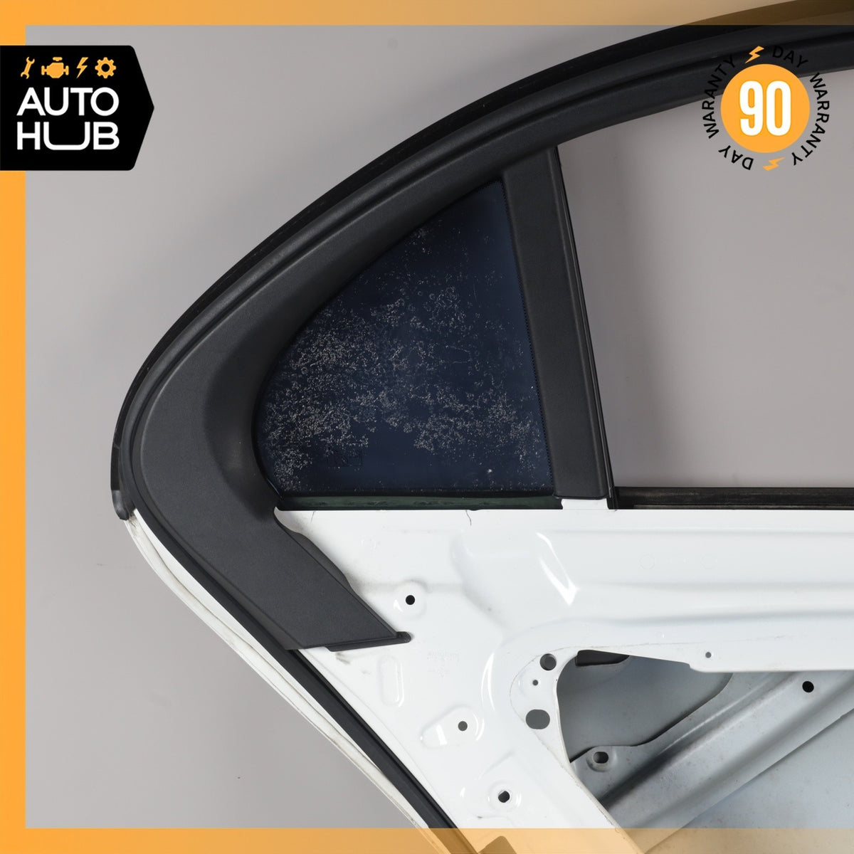 17-23 Mercedes W213 E300 E400 Rear Left Driver Side Door Shell White OEM - photo 19