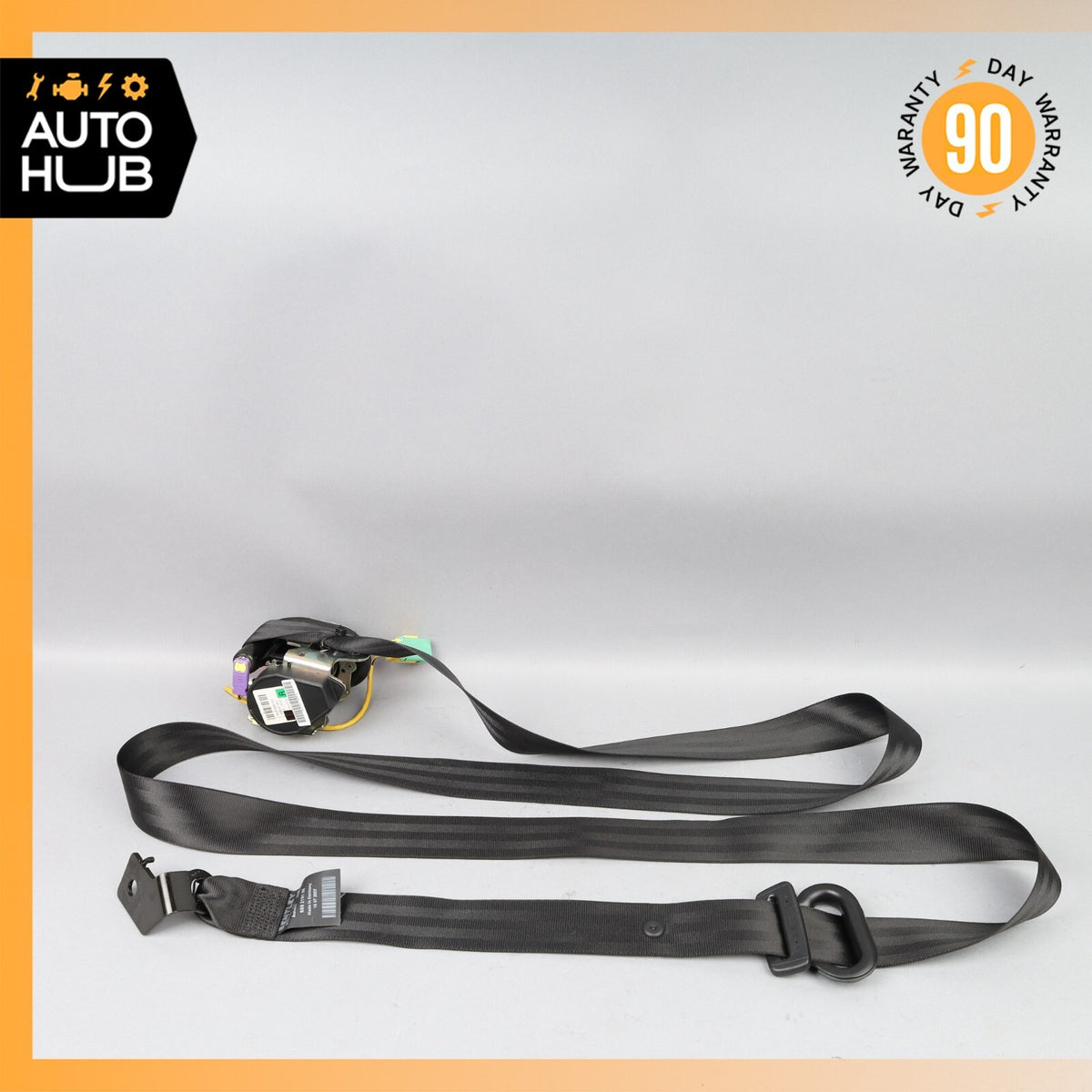 06-13 Bentley Continental Flying Spur Rear Right Side Seat Belt Black OEM - photo 10