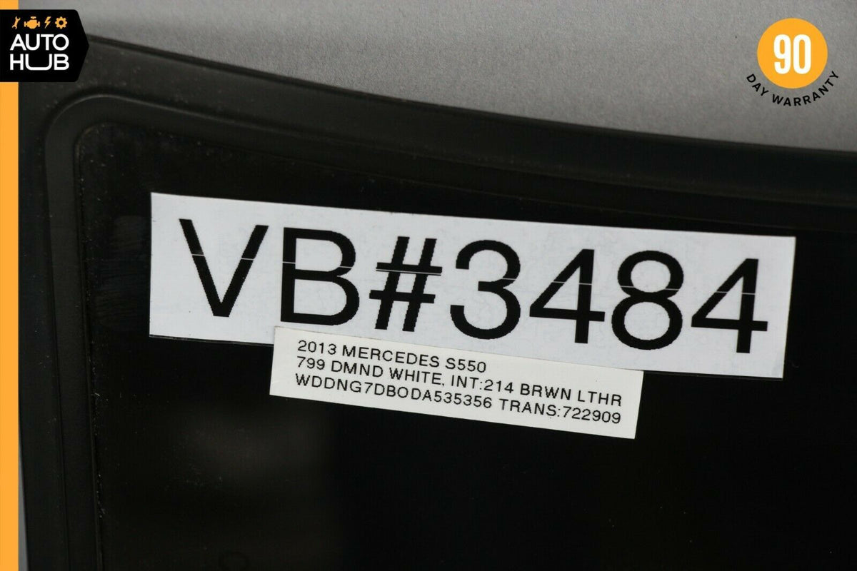 07-13 Mercedes W221 S550 S400 S63 AMG Rear Windshield Wind Shield Back Glass OEM - photo 12